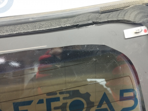 Rear glass Hyundai Sonata 15-19 non-factory tinting, scratches