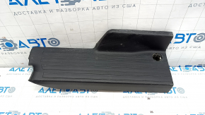 Door sill trim rear left front Toyota Sequoia 08-16 black, worn, without plug, broken fastening