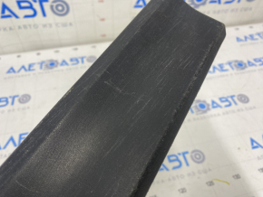 Door trim lower front right Nissan Rogue 14-20 black scratches, scuffs