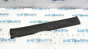 Door sill trim front left Toyota Sequoia 08-16 black, worn, broken guide