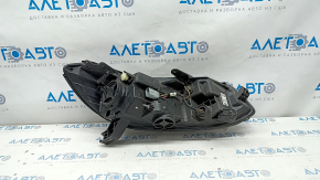 Headlight front left naked Chevrolet Trax 17-22 halogen + LED DRL, scratches, sand, peeling varnish