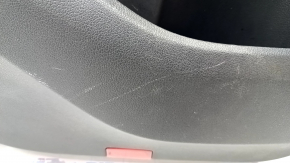 Door trim card rear left Mercedes W167 GLE 350 450 20-23 beige leather, wood insert, Burmester, without curtain, scratches, bumps on leather