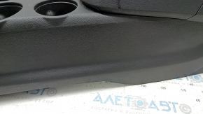 Central console cup holders Chevrolet Trax 17-20 black, broken molding, scratches