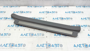 Door sill trim front right Toyota Avalon gray 05-12 gray, with chrome trim, scratches, bump