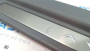 Door sill trim front right Toyota Avalon gray 05-12 gray, with chrome trim, scratches, bump