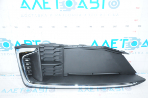 Bumper grille left Honda Civic X FC 19-21 without fog lights