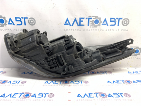 Headlight front right bare Hyundai Elantra UD 11-13 prerest, cobweb, for polishing