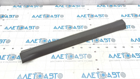 Door sill trim front right inner Toyota Prius V 12-14 dark gray, worn