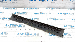 Door sill trim front right inner Toyota Prius V 12-14 dark gray, broken fasteners, worn