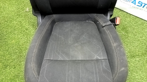 Chevrolet Trax 17-20 passenger seat without airbag, manual, black cloth, dry-cleanable