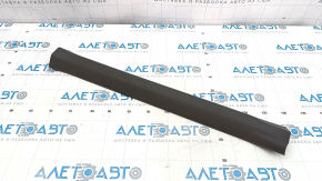 Door sill trim front left inner Toyota Prius V 12-14 dark gray, broken fastening, worn