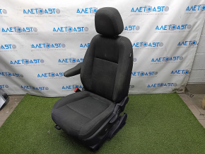 Driver's seat Chevrolet Trax 17-20 without airbag, electric + mechanical, black cloth, for dry cleaning, scratches