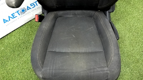 Driver's seat Chevrolet Trax 17-20 without airbag, electric + mechanical, black cloth, for dry cleaning, scratches