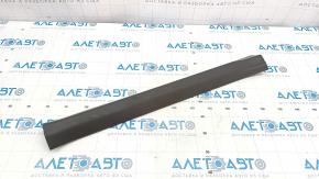 Door sill trim front left inner Toyota Prius V 12-14 dark gray, worn