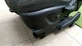 Driver's seat Chevrolet Trax 17-20 without airbag, electric + mechanical, black cloth, for dry cleaning, scratches