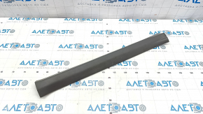 Door sill trim front left inner Toyota Prius V 12-14 dark gray, worn