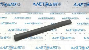 Door sill trim front left inner Toyota Prius V 12-14 dark gray, worn