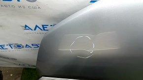 Hood bare Chevrolet Trax 17-22 iron, silver WA636R, dented, bumps
