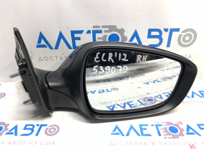 Side mirror right Hyundai Elantra UD 11-13 dorest 6 pins with turn signal, blue S7U