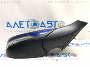 Side mirror right Hyundai Elantra UD 11-13 dorest 6 pins with turn signal, blue S7U