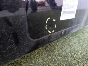 Front quarter left Ford Edge 15-18 black, with central pillar, pokes