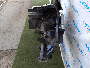 Front quarter left Ford Edge 15-18 black, with central pillar, pokes
