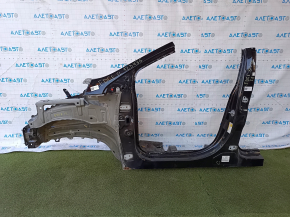 Front quarter left Ford Edge 15-18 black, with central pillar, pokes