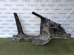 Front quarter left Ford Edge 15-18 black, with central pillar, pokes