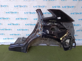 Quarter wing rear left Ford Edge 15-18 black, butt