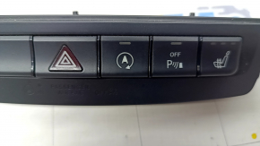 Infiniti QX30 17- Hazard warning light panel with heated seats, button worn out