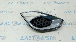Bumper grille right Toyota Avalon 13-15 with insert, sand