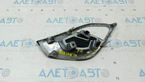 Bumper grille right Toyota Avalon 13-15 with insert, sand