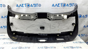Infiniti QX30 17 trunk door trim - black, scratches, broken mount