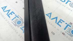 Door sill trim front left Toyota Prius 50 16-22 black, worn