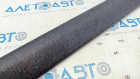 Door sill trim front right Toyota Prius 50 16-22 black, worn