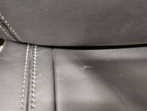 Rear row of seats 2nd row Infiniti QX30 17- sport, black leather, bumps, scratches, dents
