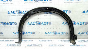 Rear left fender arch trim Infiniti QX30 17- FWD, black, gloss, broken fasteners, scratches
