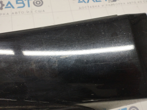 Left threshold Infiniti QX30 17- S FWD black, glossy, scratches, worn
