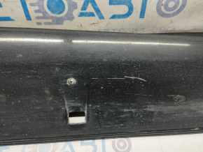Right threshold Infiniti QX30 17- S FWD black, glossy, scratches, worn