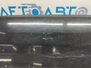 Right threshold Infiniti QX30 17- S FWD black, glossy, scratches, worn