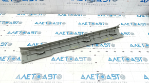 Door sill trim front right inner Toyota Prius V 12-14 gray, worn
