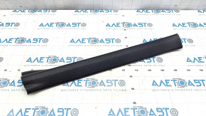 Door sill trim front right Toyota Prius 50 16-22 black, worn