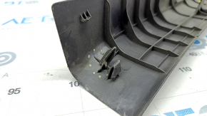 Front right threshold trim Toyota Prius 50 16-22 gray, broken guide