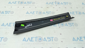 Door trim side rear left Toyota Avalon 13-18 black gloss, scratches