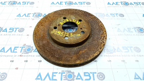 Front left brake disc Toyota Avalon 05-12 295/28mm rusty