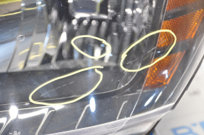 Headlight front left bare Dodge Journey 13-20 dark, sand, scratches