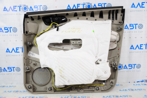 Door trim card front left Ford Escape MK3 17-19 rest, beige, armrest leather, scratch, for dry cleaning