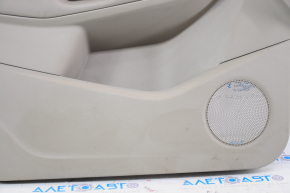 Door trim card front left Ford Escape MK3 17-19 rest, beige, armrest leather, scratch, for dry cleaning
