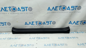 Door sill trim front right inner Toyota Avalon 13-18 black, scratches