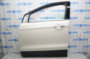 Door assembly front left Ford Escape MK3 13- white UG keyless code scratches on side trim